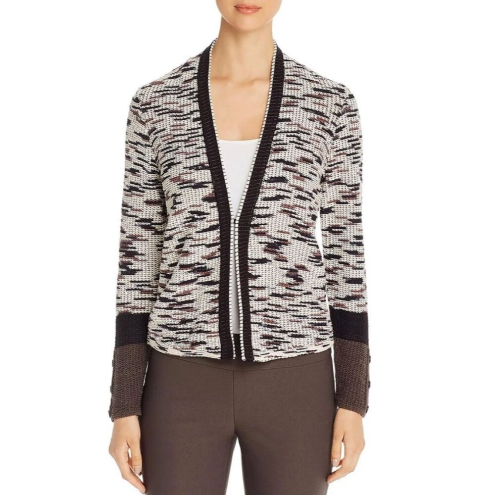NIC+ZOE Cardigan Sweater Long Sleeves Hook-n-Eye Closure Womens Size 2X
